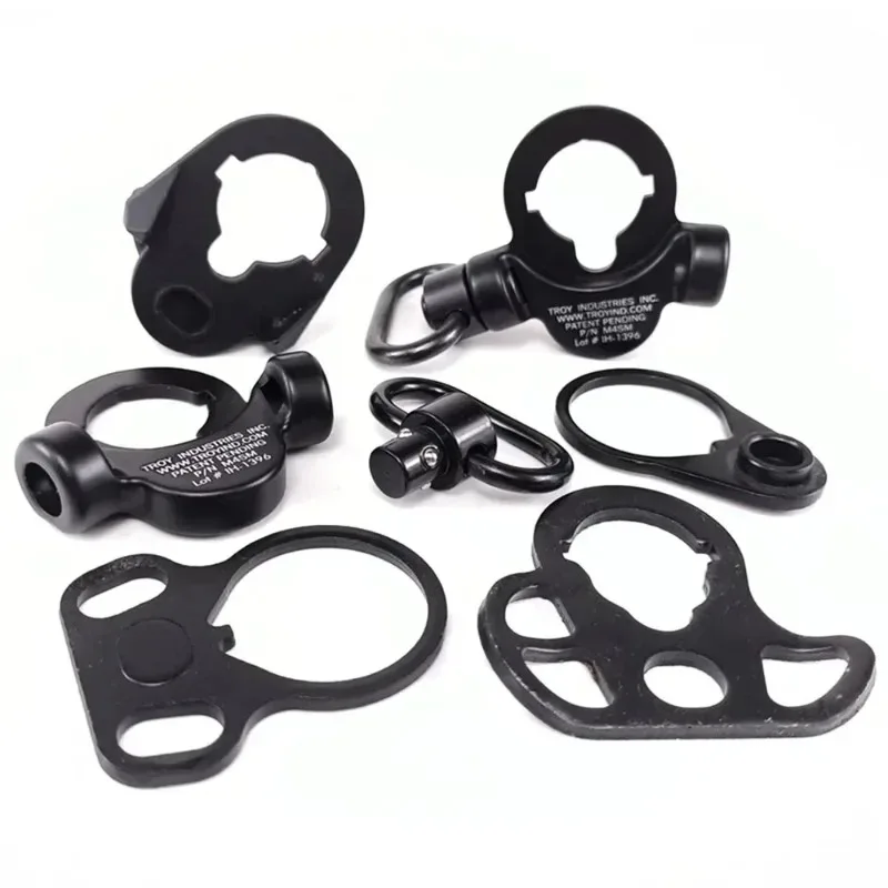 Practical Alloy Connect Swivel Loop Buckle For Outdoor Equipment Modification Assembly Accessories