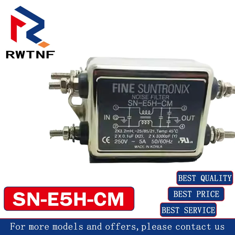 

Совершенно новый оригинальный силовой фильтр SN-E5H-CM FINE SUNTRONIX, 100% оригинальный складской запас
