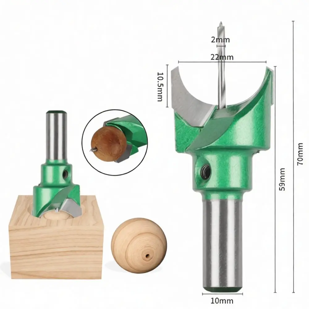 Tungsten Steel Bead Milling Bit Woodworking Hole Cutter Professional Buddha Bead Forming Tool For Wooden Bracelet