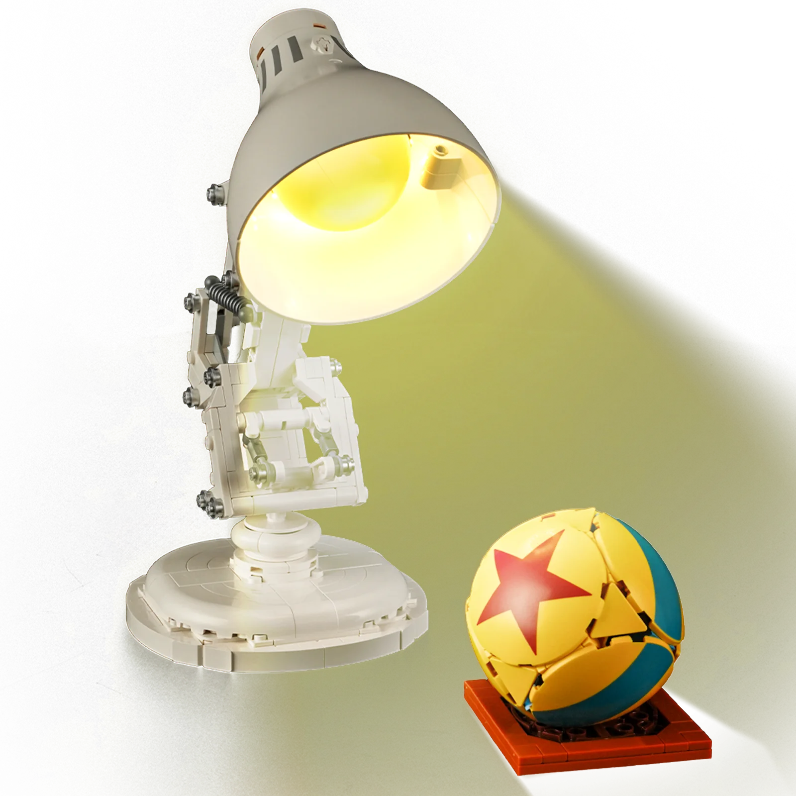 (ضوء LED فقط بدون طوب) 21357 مصباح مكتبي Pixar Luxo Jr. Ideas (لا يشمل مجموعات مكعبات البناء موديل) #4