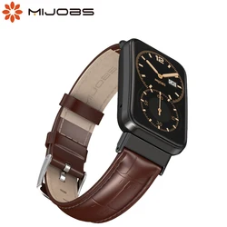 Mi Band 7 Pro Strap pulseiras de couro substituição para Xiaomi Mi Band 7 Pro pulseira Smartwatch Acessórios Correa Miband 7 Pro