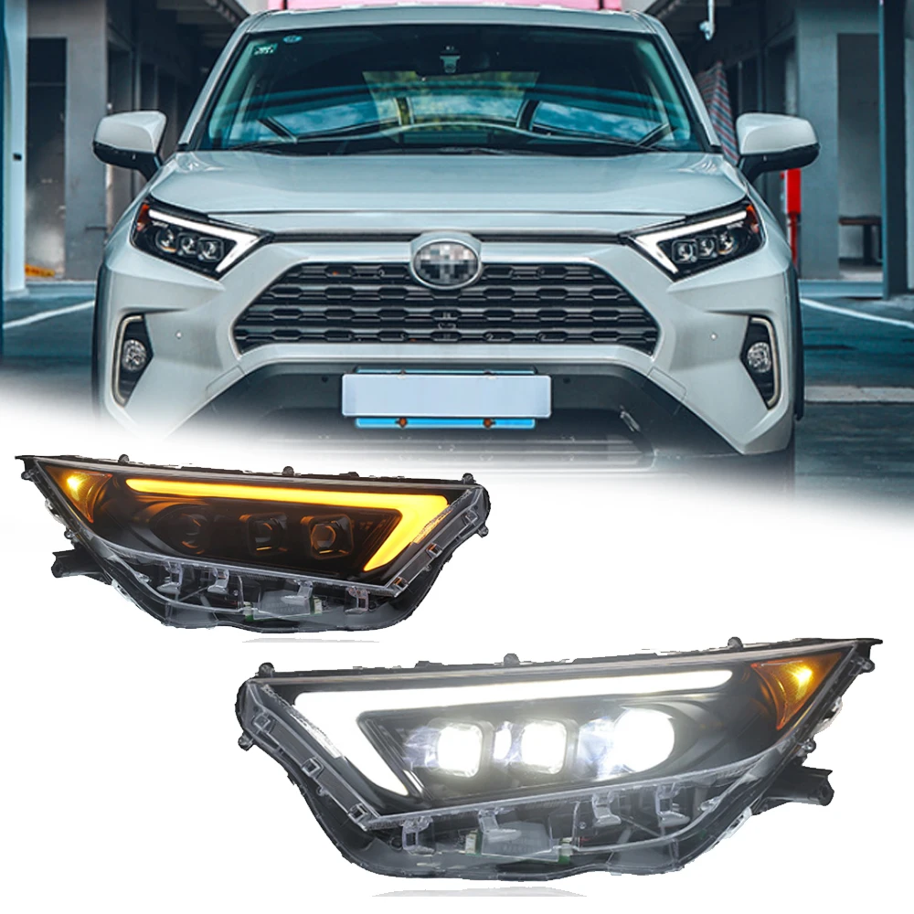 

LED HeadLights For TOYOTA RAV4 20-22 New Style Full Led DRL Car Head Lamp Assembly Signal Accessories Modified Lamp