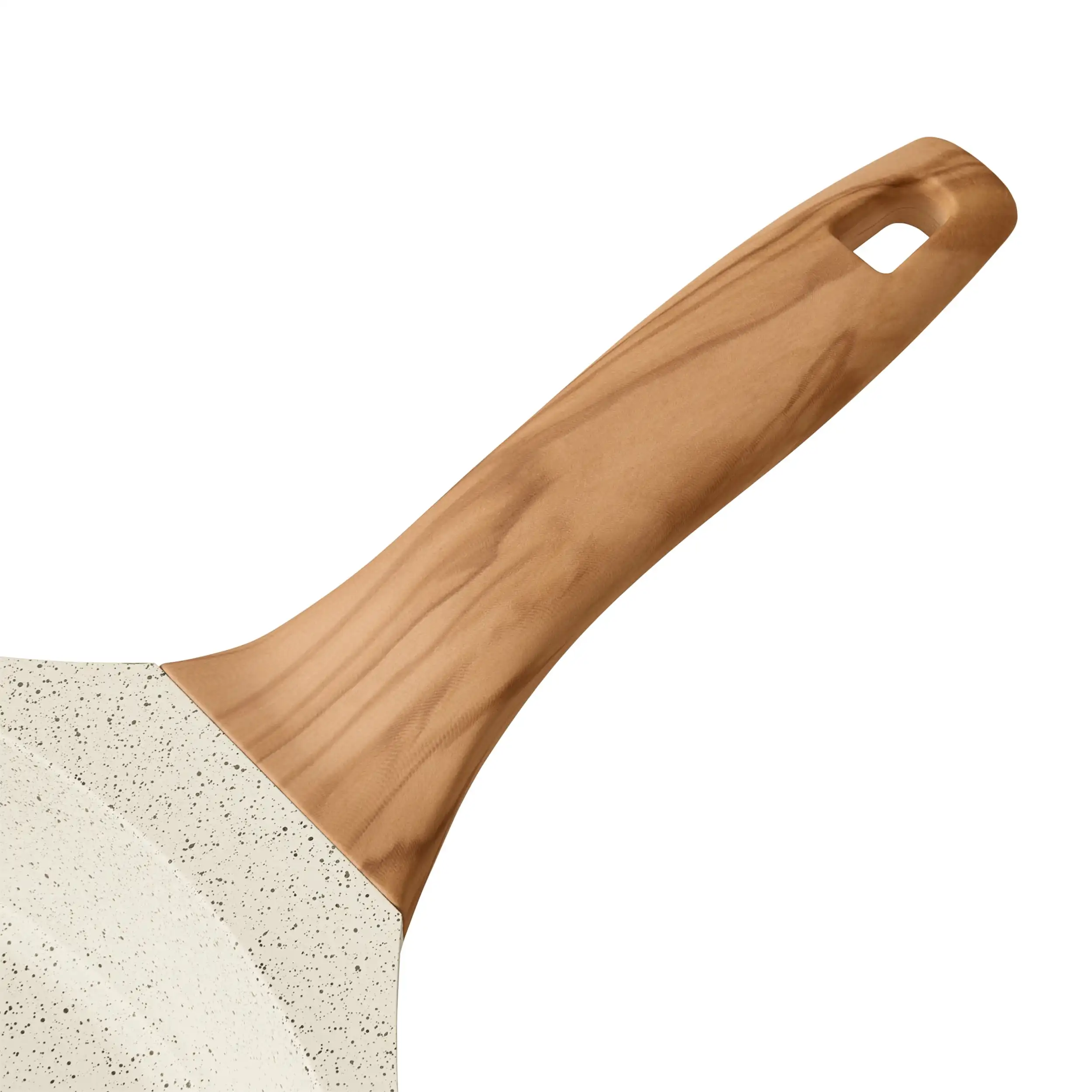 Sartén de aluminio fundido de 10", lino moteado, ollas y sartenes, utensilios de cocina, sartenes, olla de cocina antiadherente