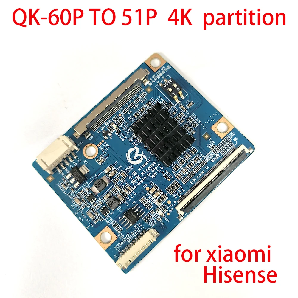 4K screen changing Skyworth Xiaomi 4K QK-60PIN to 51PIN 68PIN to 51P 96PIN to 51P adapter board with zoning integration