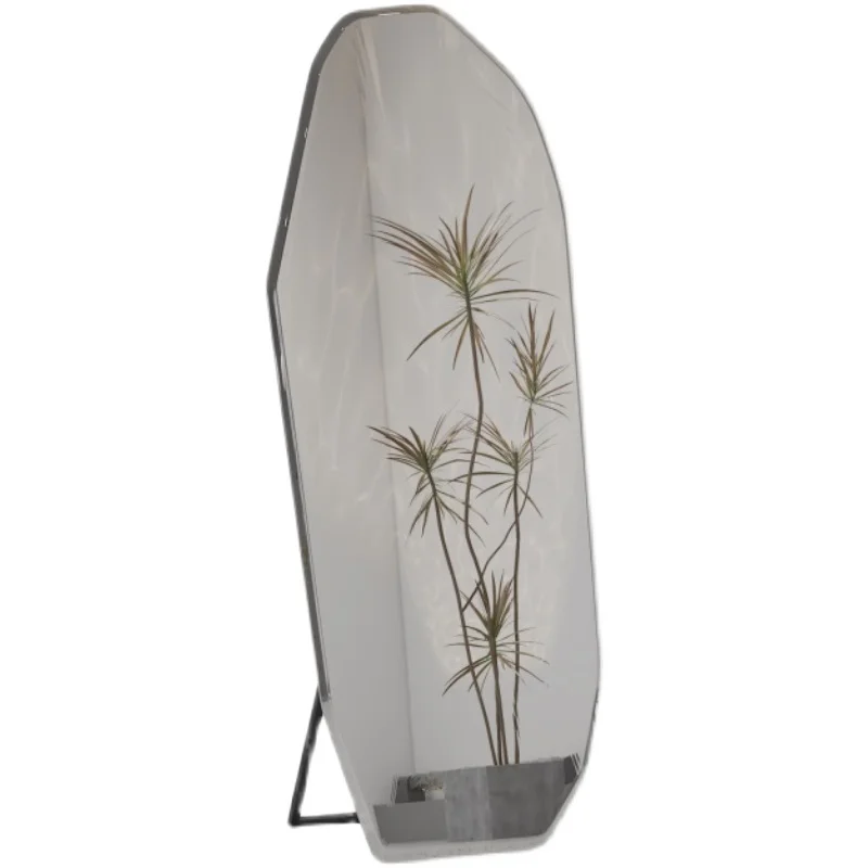 Standing Full Body Mirror Standing Dressing Aesthetic Modern Abnormity Mirror Irregular Minimalist Big Espelhos Home Decorations