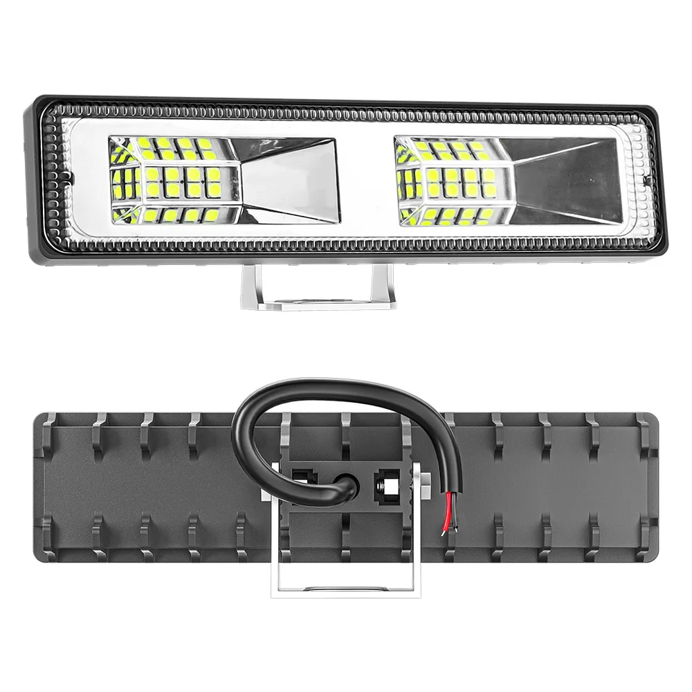 LED سيارة ضوء العمل 84 واط عالية مشرق الأضواء الطرق الوعرة السيارات شاحنة القيادة الضباب المصابيح الأمامية DRL القيادة مصباح ألومنيوم 12 فولت 24 فولت