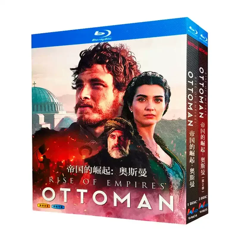 

Blu-ray Ultra-High Definition Documentary Rise of Empire Ottoman Seasons 1–2 BD Disc CD Box