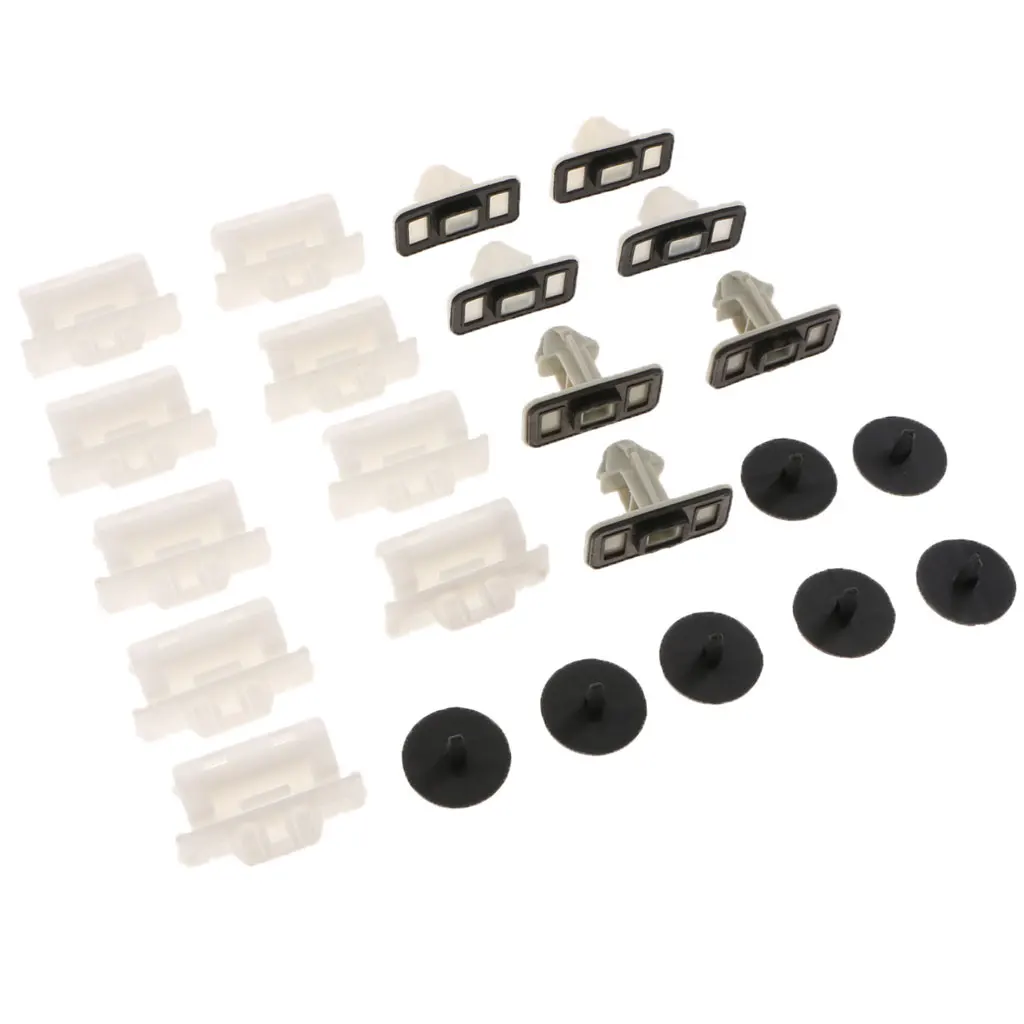 23 x Rocker Molding Install Kit Clips & Pins for Audi A6 A6 12-14