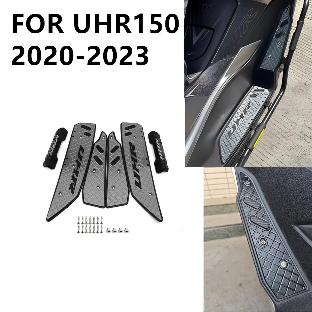 

Motorcycle Footpads For UHR150 Aluminum Alloy Pedal Modified Skid proof Footrest Anti slip and scratch resistant 2020-2023