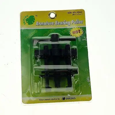 1PC 35*45 Type Black Plated Two Jaws Gear Puller Armature Bearing Puller Forging