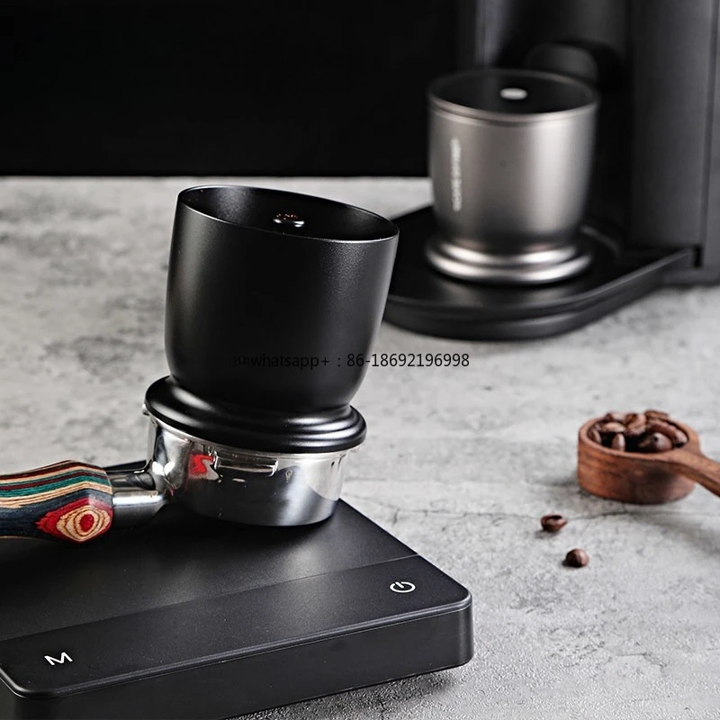 

Coffee Powder Connector 51/58mm Bean Grinder Powder Cup, Hand Brewed Italian Coffee Powder Dropper