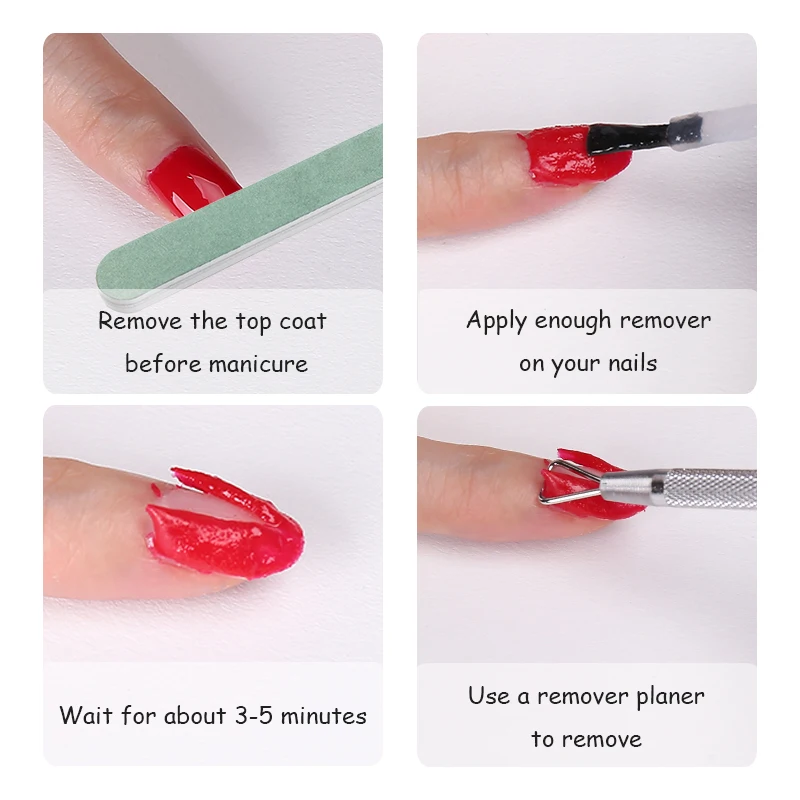 1pcs 네일 플레너 고품질 스테인레스 스틸 매니큐어 네일 젤 폴리쉬 제거 큐티클 푸셔 네일 태클 네일 도구