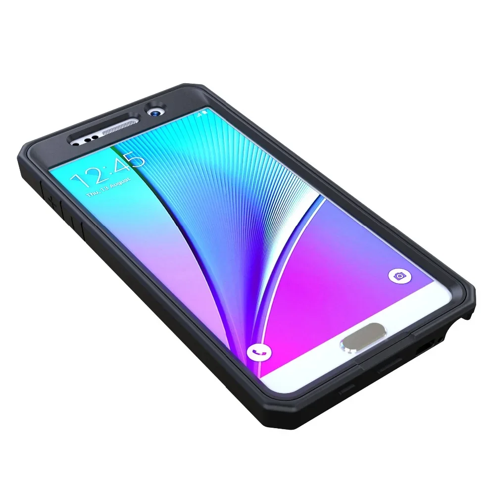 Coque de protection pour Samsung Galaxy Note 5, protecteur d'écran intégré