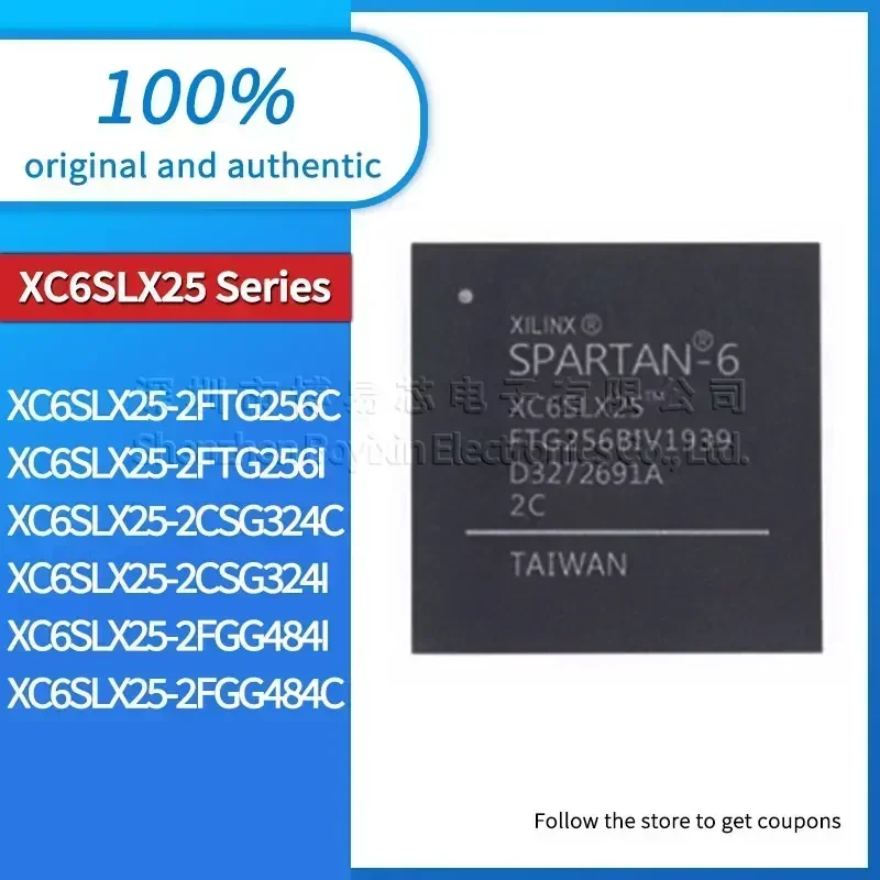 

XC6SLX25-2FGG484I XC6SLX25-2CSG324I XC6SLX25-2CSG324C XC6SLX25-2FTG256I XC6SLX25-2FTG256C XC6SLX25-2FGG484C Standard version
