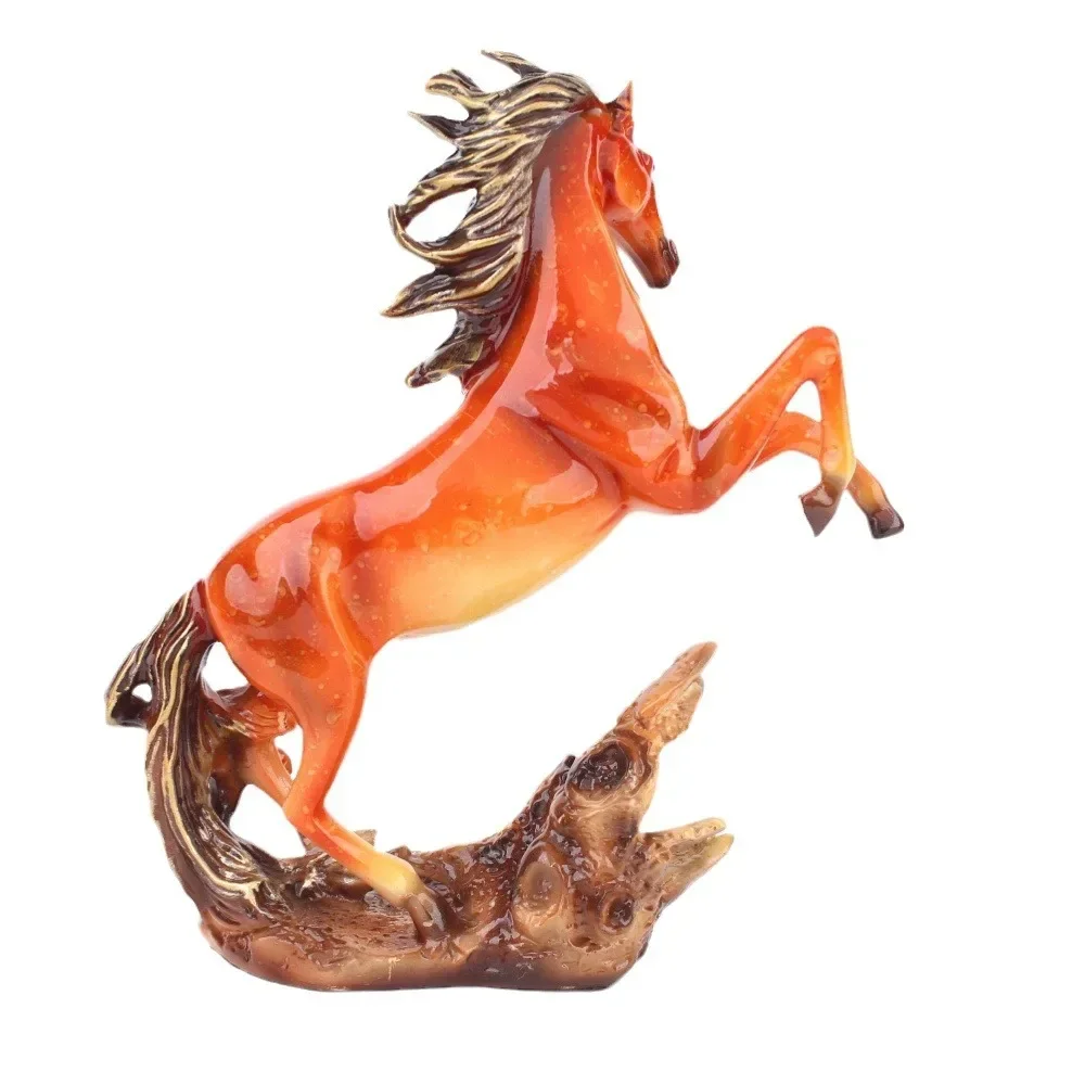 Creative Resin Crafts Fashion Horse Beautiful Decoration Living Room Home Decor