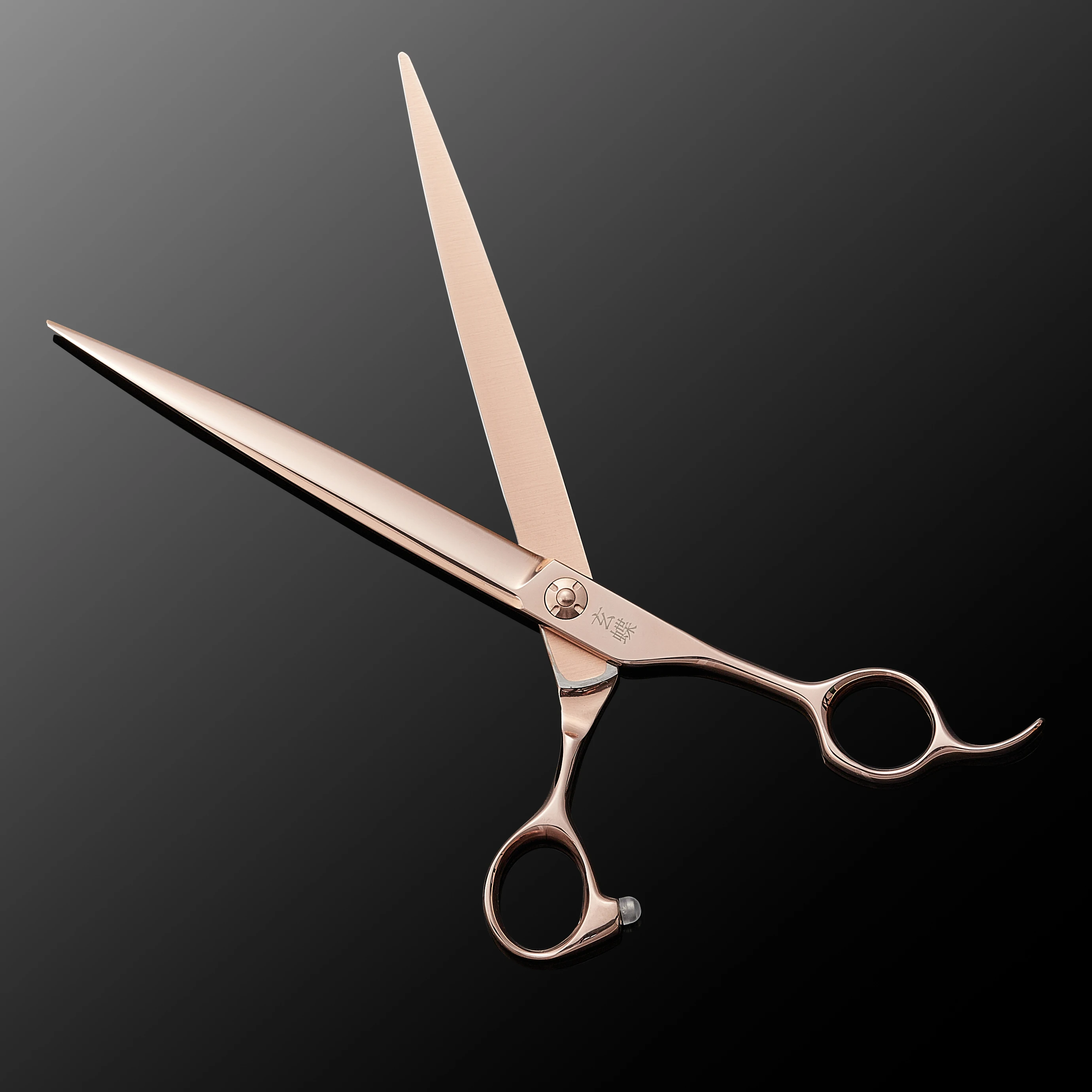 7.0 Inch Pet Grooming Scissors Professional Gog Straight Scissors With 440C Stainless Steel Easy To Clean Fashionable Tools