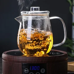 New Glass Teapot Penguin Shape Chinese Tea Ceremony Transparent Teawear Set Cup Filter High Boron Silicon Janpanese Pot 500ML