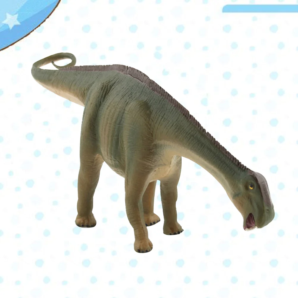 1PC Simulated Dinosaur Model PVC Nigersaurus Toy Ancient Animal Craft Household Ornament Simulation Nigersaurus