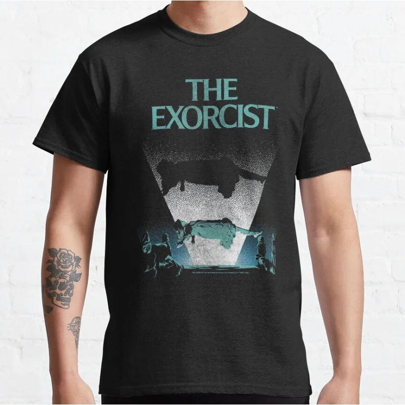 Best of All Time Retro 80s Horror films The Exorcist Scary movie monsters Graphic T Shirts large size Adult tops S-6XL