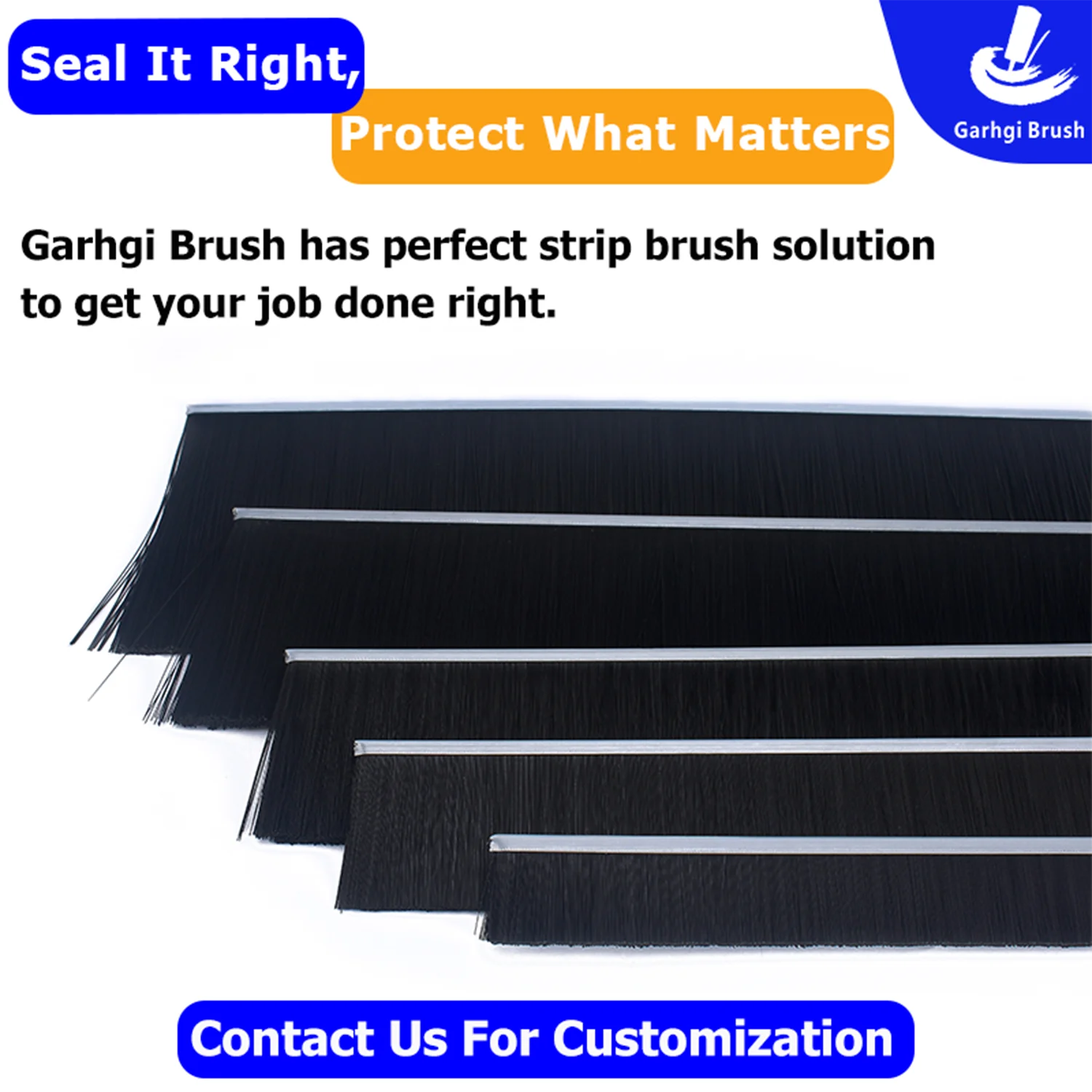 F نوع قطاع ختم فرشاة H حامل نافذة الباب الصناعية الاجتياح الطقس الحظيرة قفص الاتهام ماكينة بتحكم رقمي بالكمبيوتر الضميمة الغبار الضوضاء الحشرات برهان #5