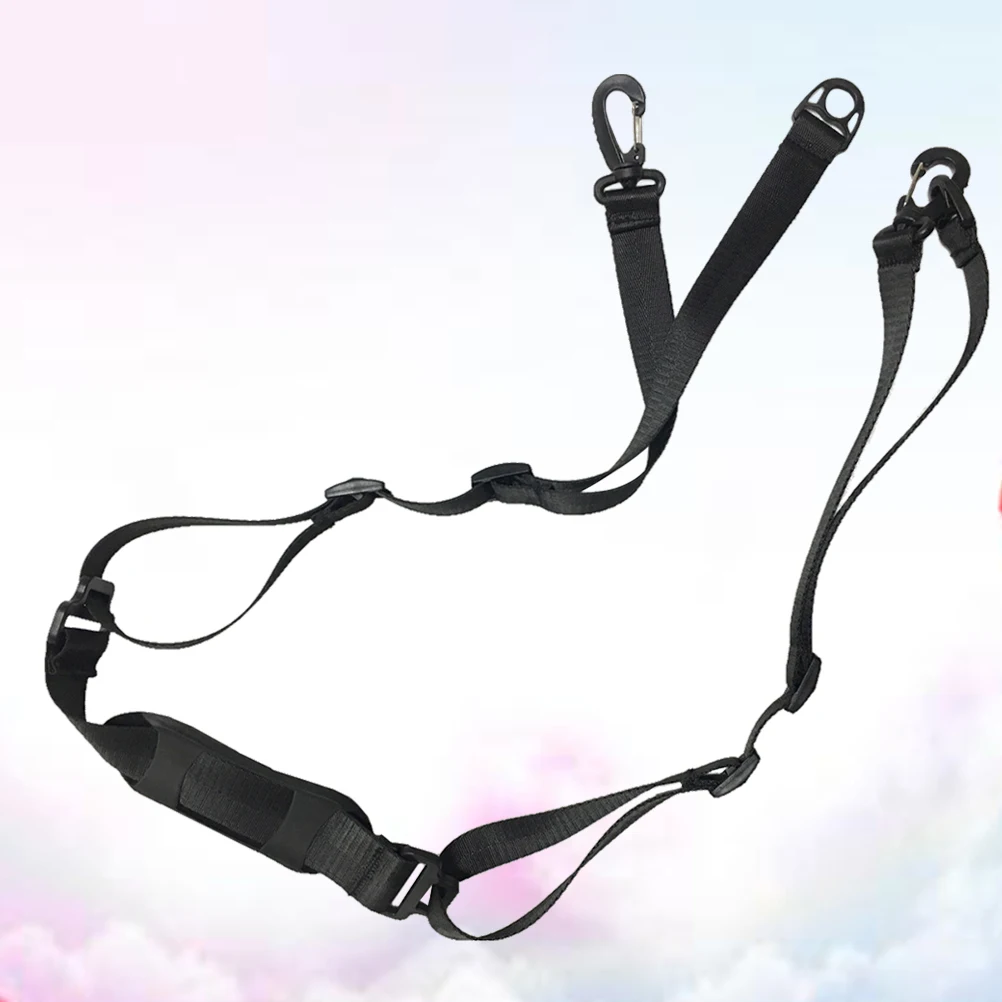 

1pc Shoulder Belt For Bike Electric Scooter Carrying Strap Adjustable Wide Ergonomic Pad Quick Release Buckle For Folding Bike