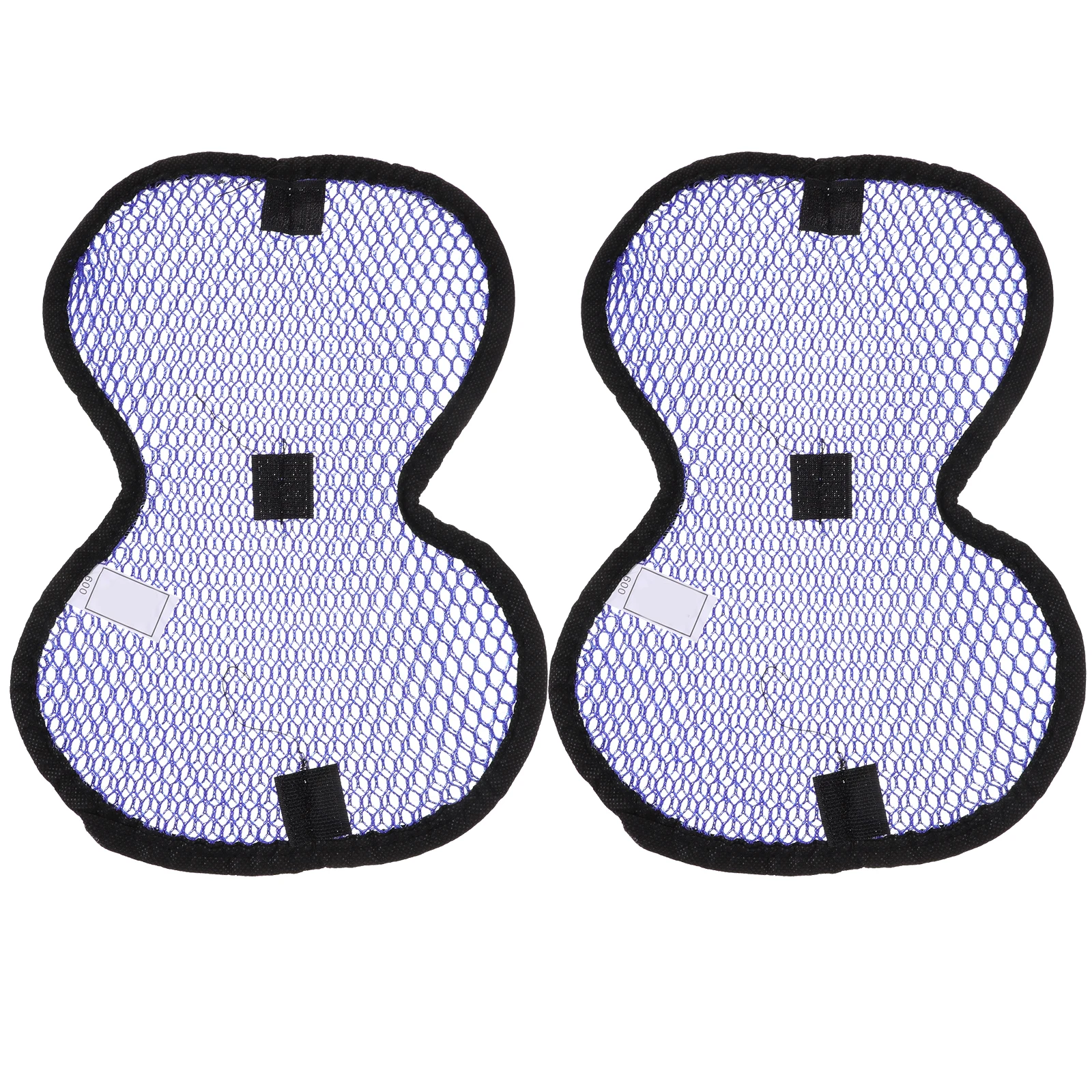 

2pcs Liner Pads Breathable Bike Padding Shock Absorption Lightweight Comfort Fit Canvas Gauze Material Durable Inner