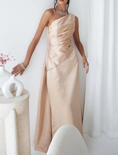 Robe de mariée dos nu en satin à fente haute pour femmes, robe de mariée sexy, une initiée, simple et charmante, train de balayage