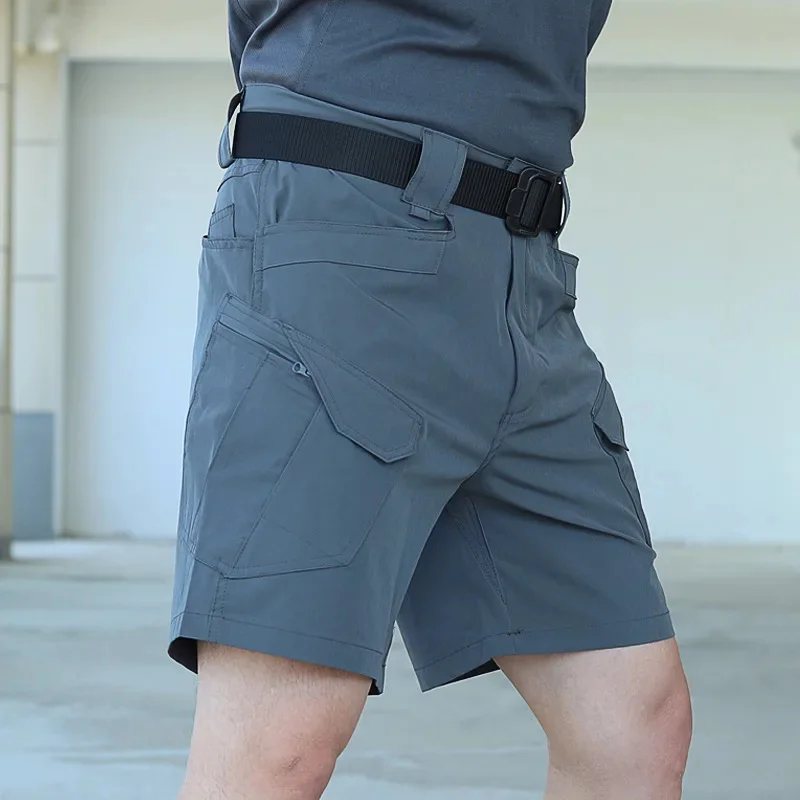 Men's Outdoor Work Pants, Summer Waterproof City Shorts, Hiking Camping, Training Fishing Pants, Sports Shorts