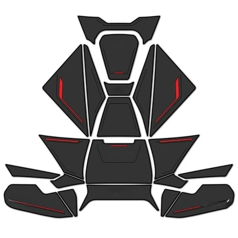 Suitable for Honda NWT150 accessories, rubber fuel tank sticker, non-slip and scratch-proof, thickened protective film