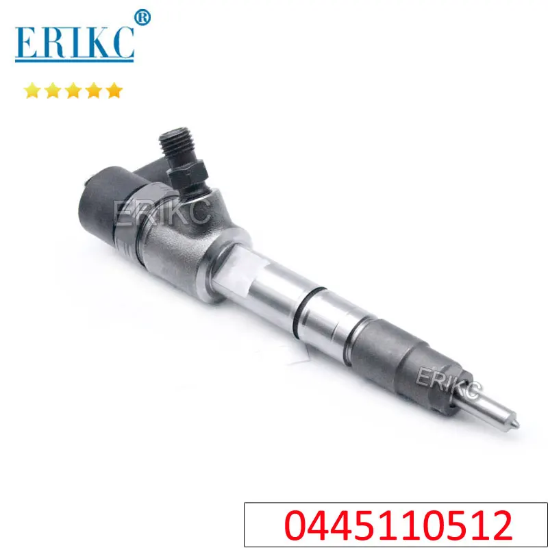 

ERIKC 0445 110 512 Common Rail Injector Nozzle 0445110512 High Pressure CRI Injector 0 445 110 512 (1100200FA040) for JAC 2.8l