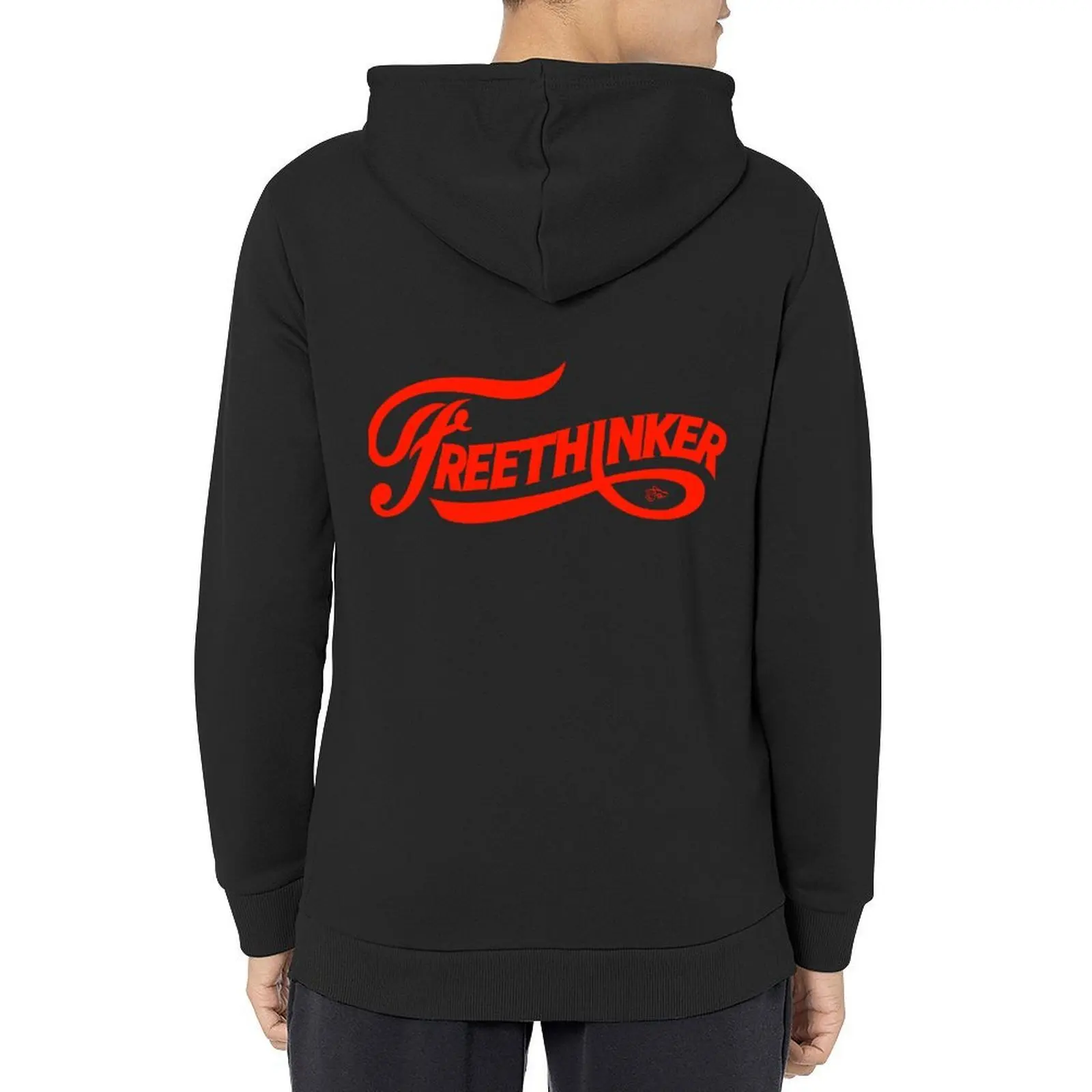 FreeThinker Vintage by Tai's Tees Толстовка с капюшоном эстетичная одежда осенняя рубашка мужская