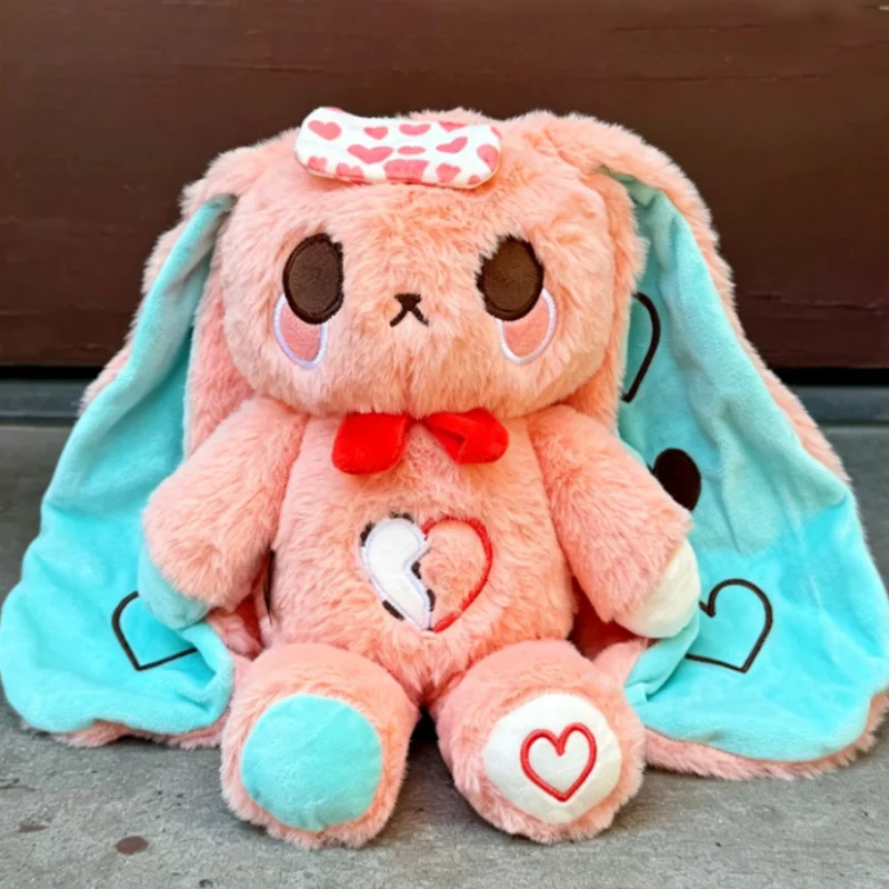 Plushie Dreadfuls Plush Rabbit Toy Super Soft Stuffed Bunny Doll Cute Fluffy Animal Plushie Birthday Gift Halloween Christmas