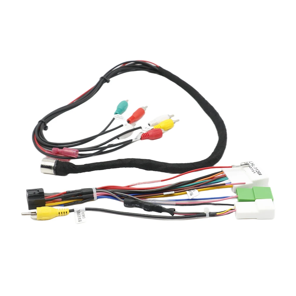 16-Pin Android Car Radio Wiring Harness for Subaru Outback 2010+ Copper Power Cable Adapter