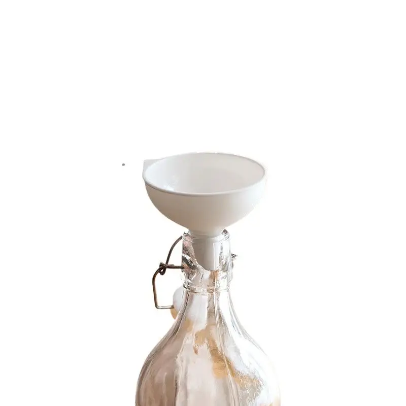 Plastic Wide Mouth Funnel Portable Transfer Funnel For Kitchen Oil Liquid Cosmetic Bottle Filling Tool