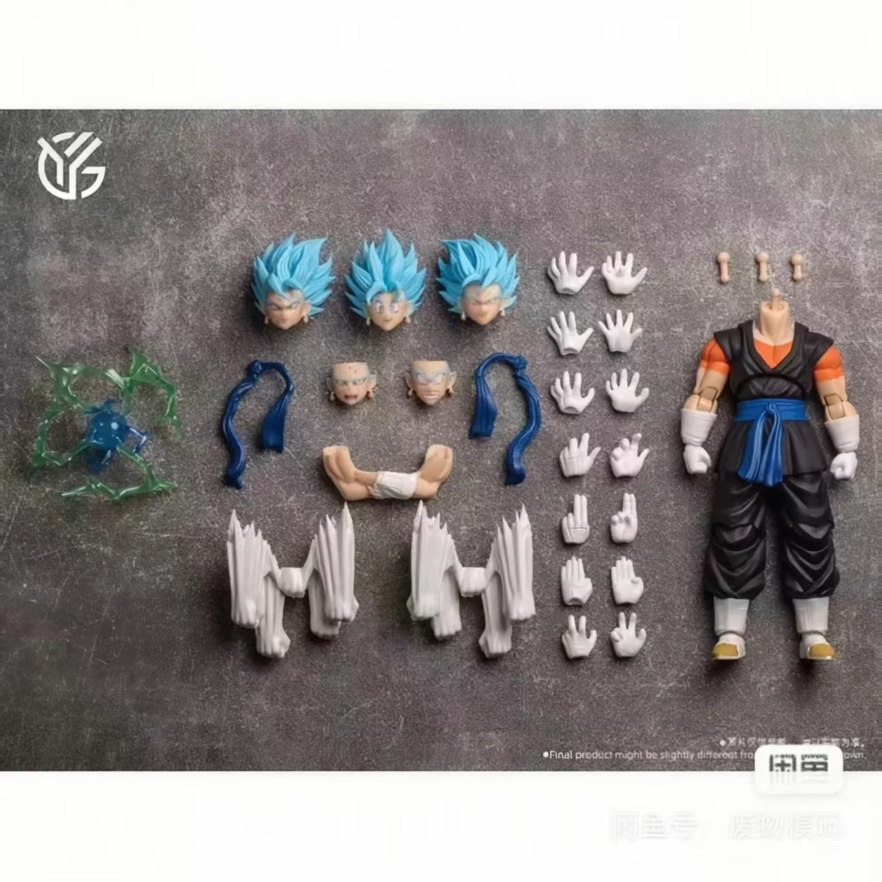 [Upgraded Version] YGmw Studio Dragon Ball Vegito, New and Improved Vegito 04-07-08-09A-09B Action Figure, Collectible Gift - view 6