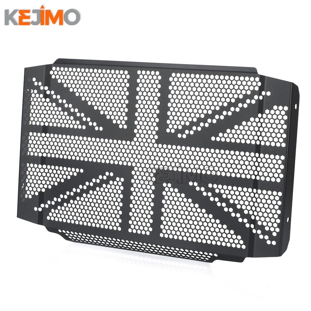 ل Trident660 2021 2022 2023 ترايدنت 660 الثلاثي تحية 2024 2025 2026 دراجة نارية المبرد الحرس الشواية حامي غطاء مصبغة #3