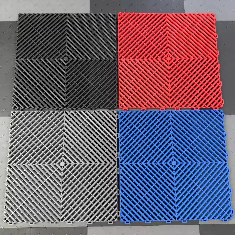 

Interlocking Click Anti Slip Eco-Friendly Garage Tiles PP for Car Wash Detailing Indoor Anti UV Factory Direct Wholesale