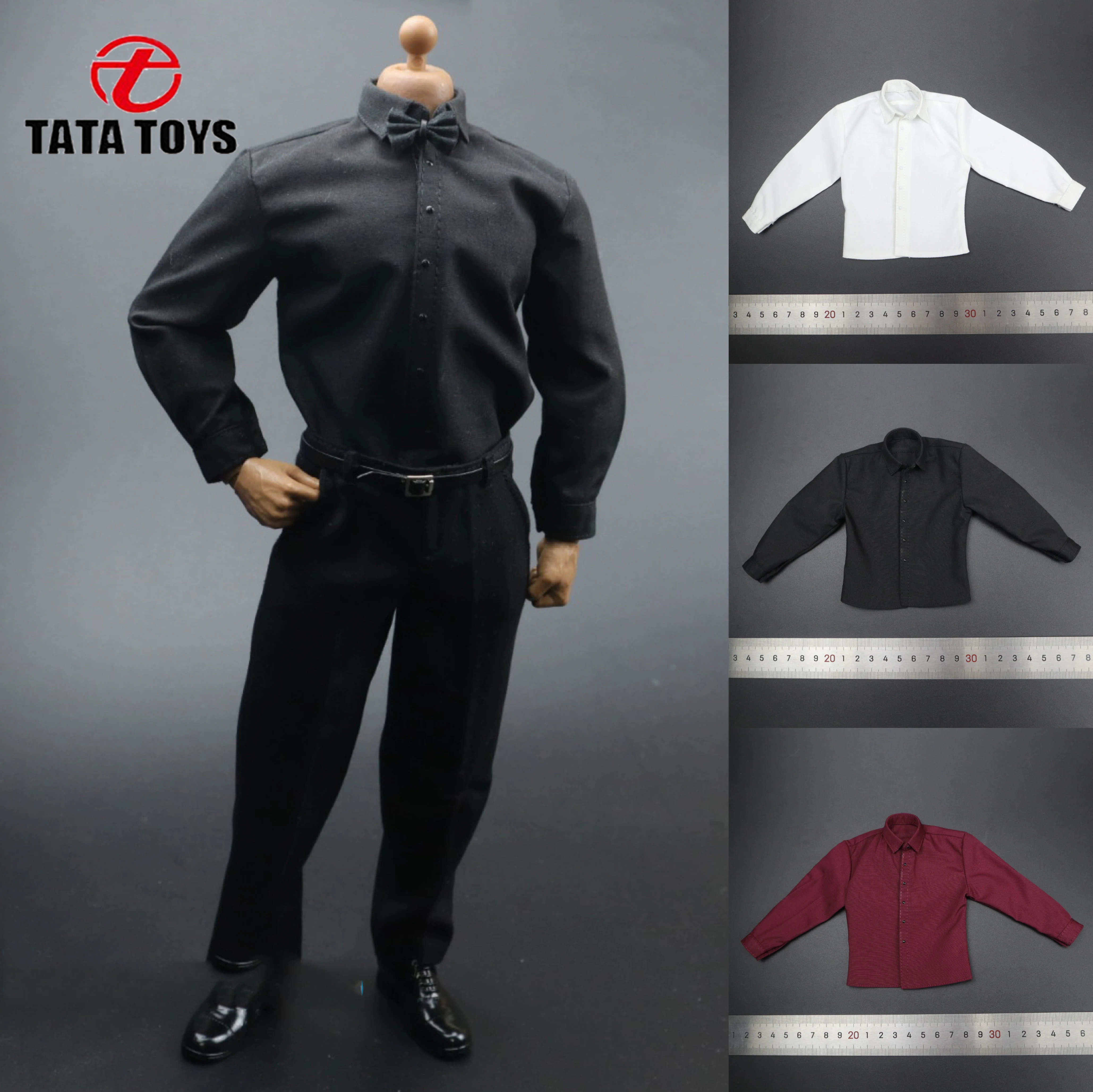 IN STOCK  1/6 Scale male dolls clothes suit shirt fit 12'' action figure body model