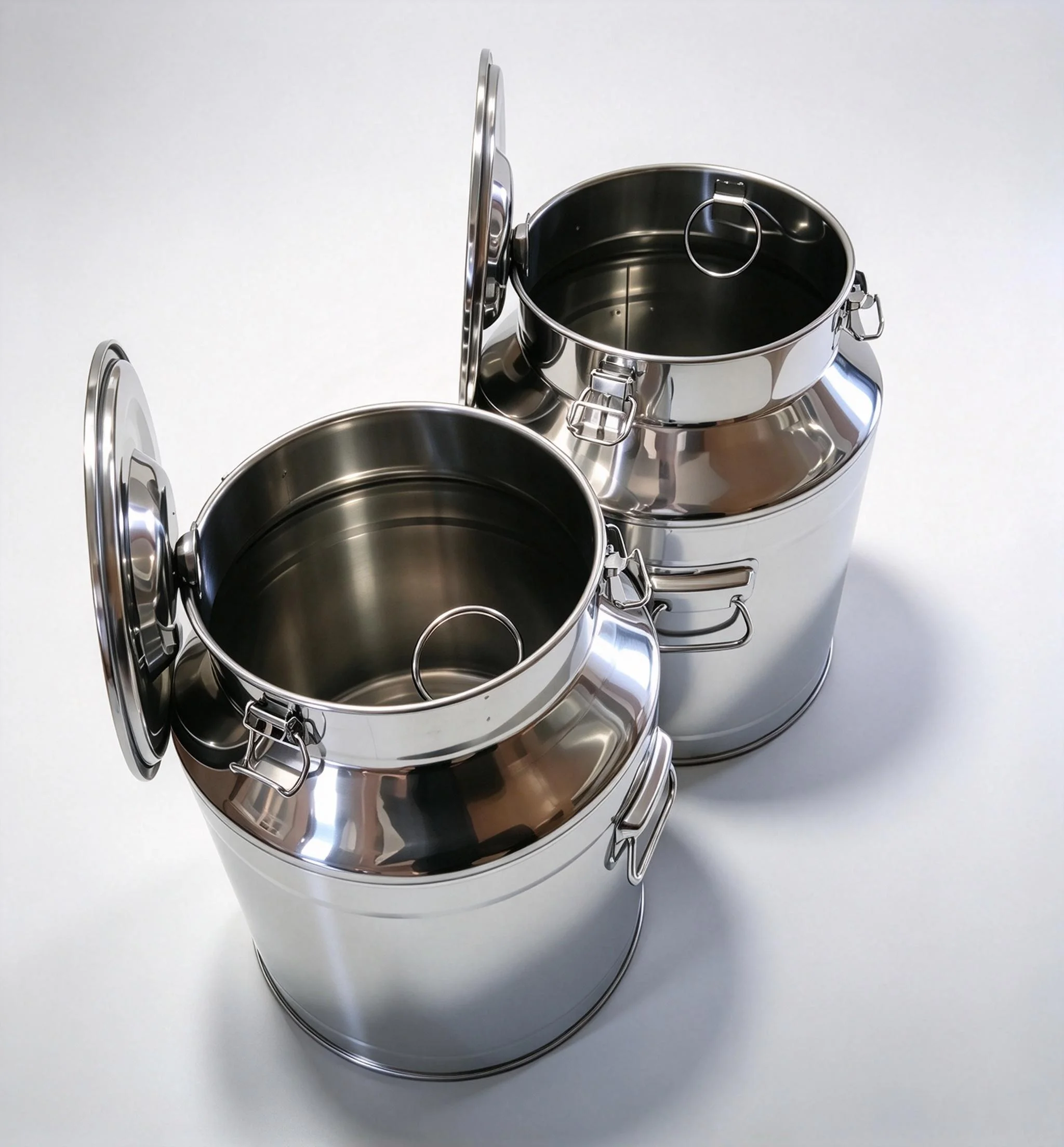 Stainless Steel Sealed Fermentation Storage Tank, Wine Beer Fermenter, Milk Bucket Oil Barrel & Tea Canister
