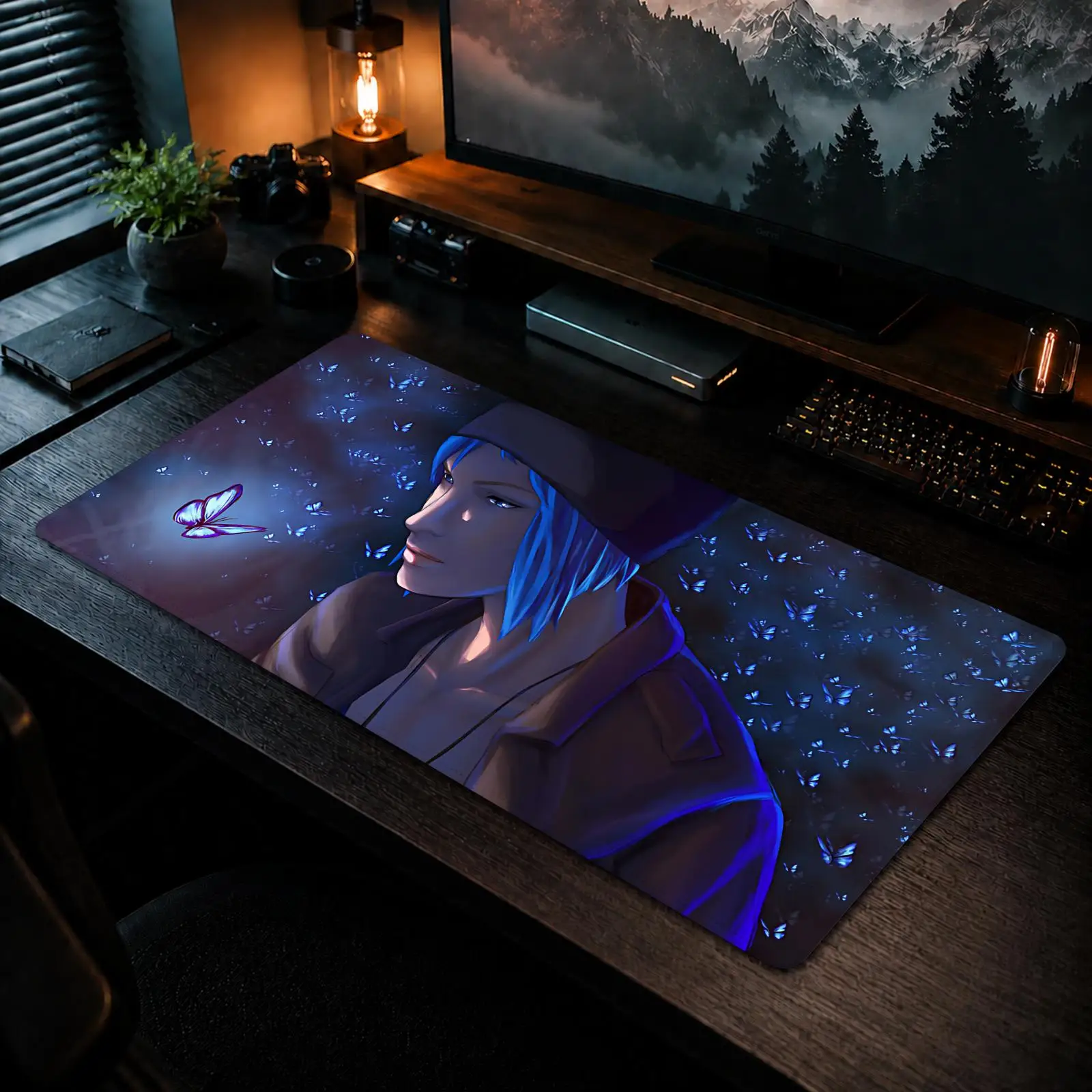 Life Is Strange Mouse Pad Gaming office Non-slip Desk Mat Diy Mousepad Large Game Keyboard overlock