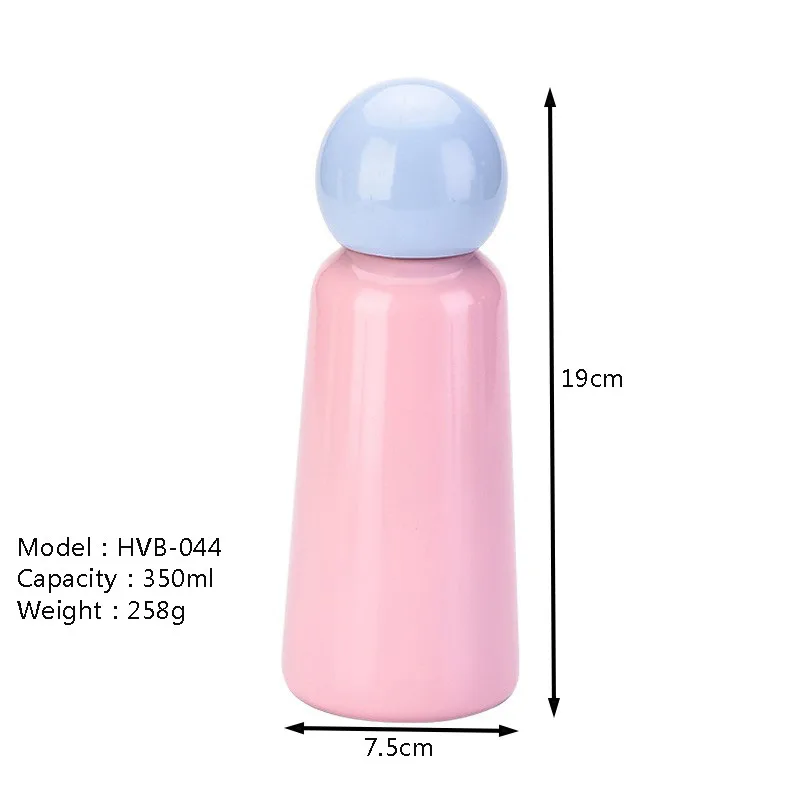 Cute 304 Stainless Steel Insulation Cup Innovative Outdoor Double-layer Water Cup Water Bottle Kids birthday Toy