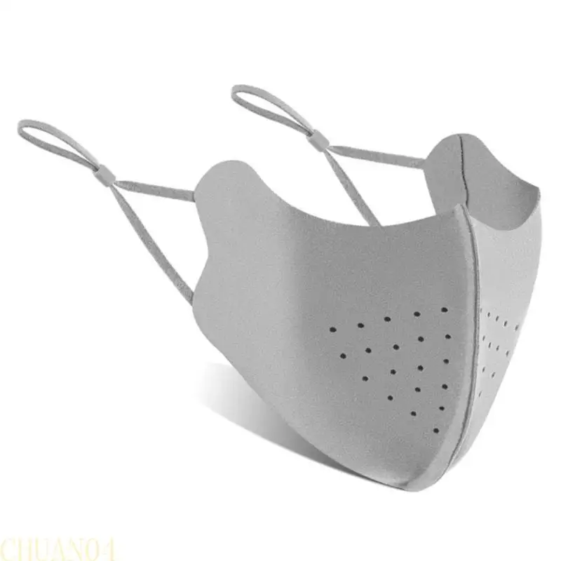 قناع وجه قابل للتمدد A1A2 للحماية من الشمس، تصميم مقاوم للرياح، خفيف الوزن لركوب الدراجات