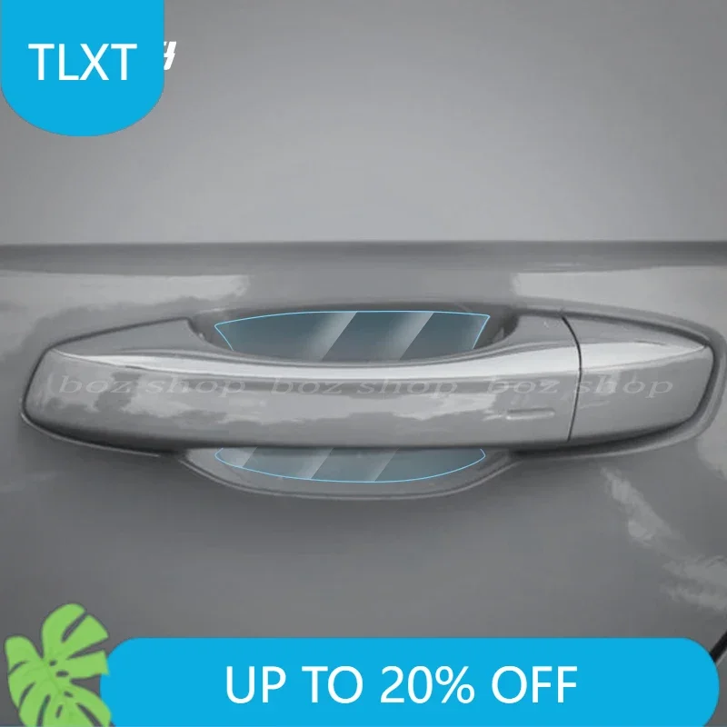 

For Volkswagen CC 2019-2023 Car Supplies Door Handle Scratch-proof Film TPU Door Bowl Protective Film Modified Car Accessories