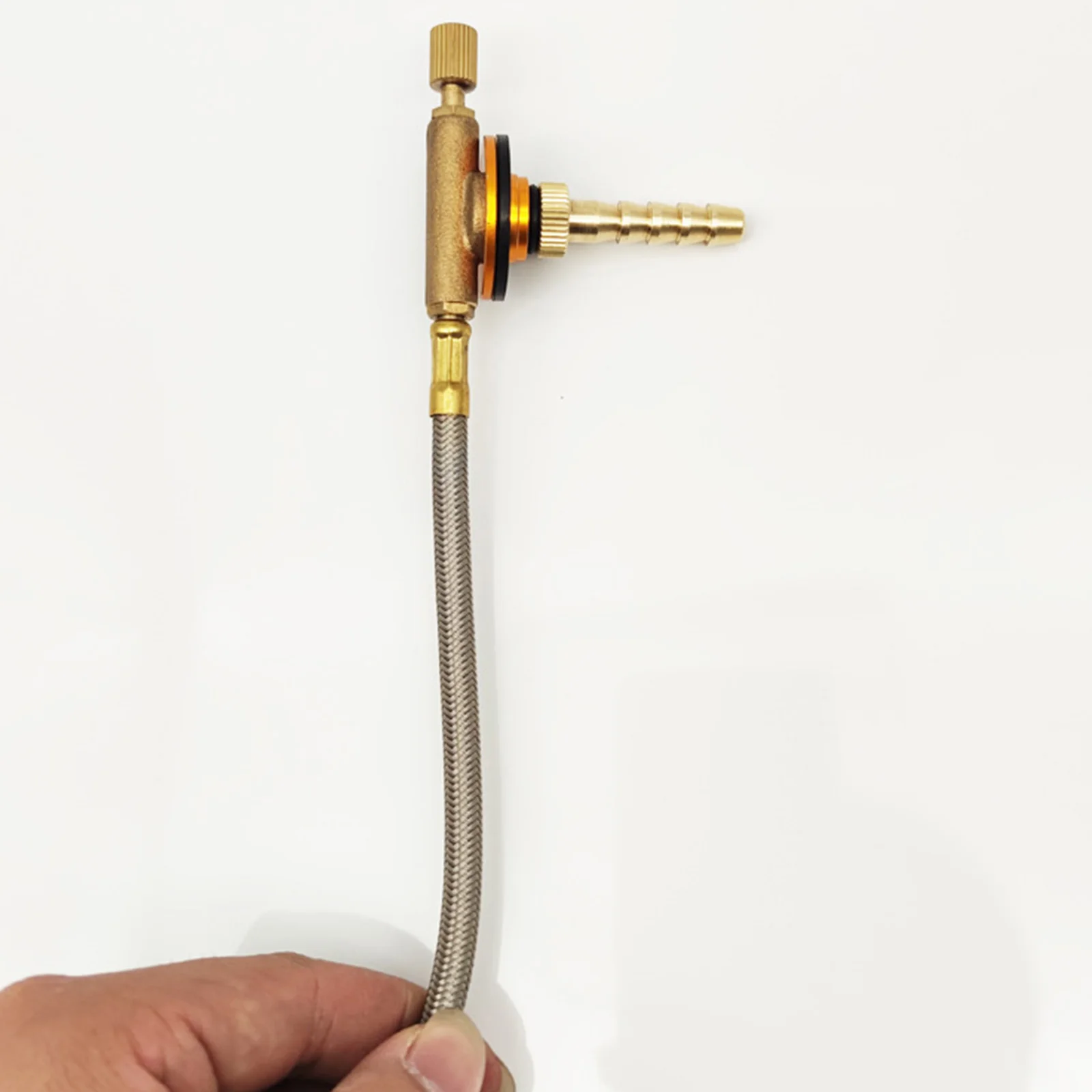 

Copper Leather Pipe Connector Multi-purpose LPG Cylinders Tube Conversion Joints LPG Valve Connectors Outdoor Cooking Stove Tool