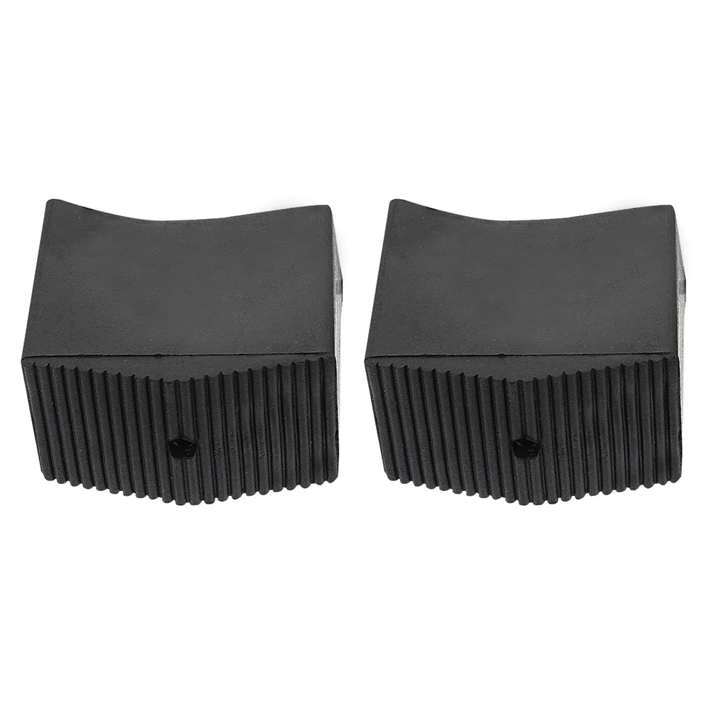 2 Pcs Folding Ladder Feet Stability Rubber Covers Foot Pads Protector Chair Wear Resistance Leg