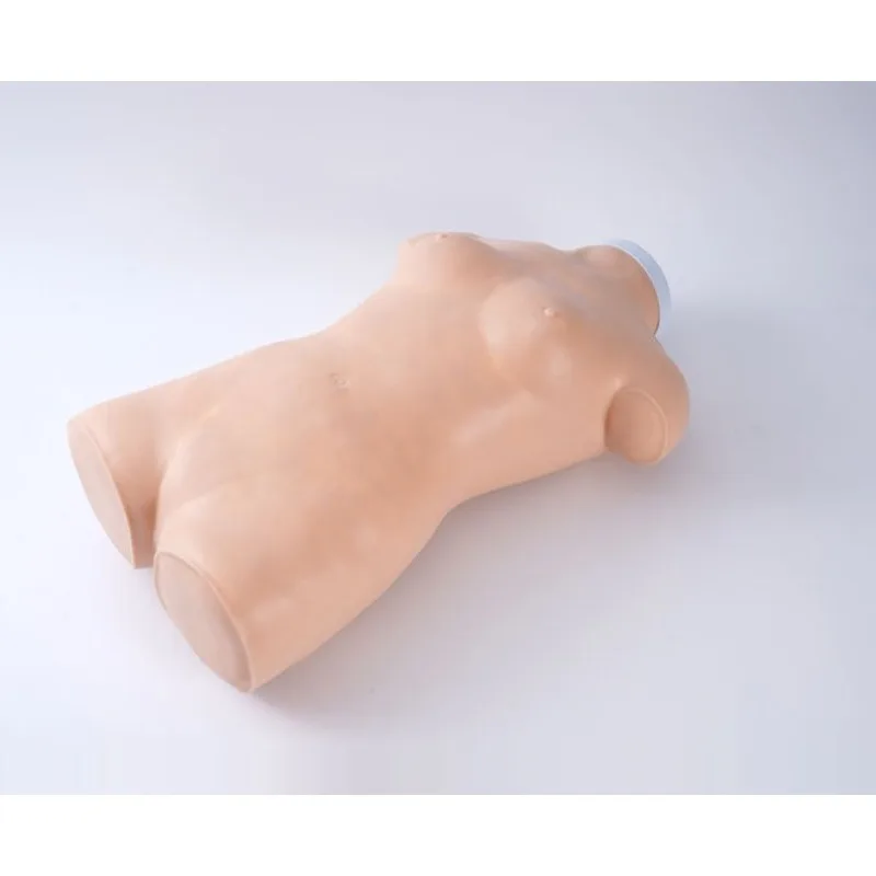 Preoperative aseptic surgery operation training model person performs exercises such as dressing wounds