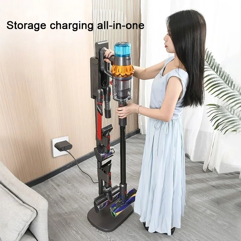 For Dyson Vacuum Cleaner Compatible v7 v8 v10 slim v11 v12 v15 G5 Storage Rack Organizer Thickened Base v12 Hanging Rack Bracket