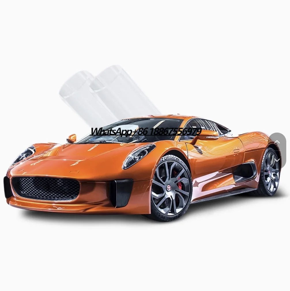 Self-Healing Car Protective Wrap Camouflage Design Style with Glossy Surface Yellowing Resistance Color-Changing Function