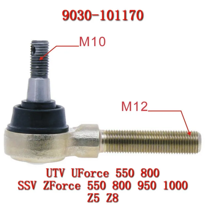

Original Tie Rod End 9030-101170 For UForce ZForce 1000 500 Trail 800EX Z6 625-3 550 ATV UTV SSV Accessories ZF UF CF Moto Part