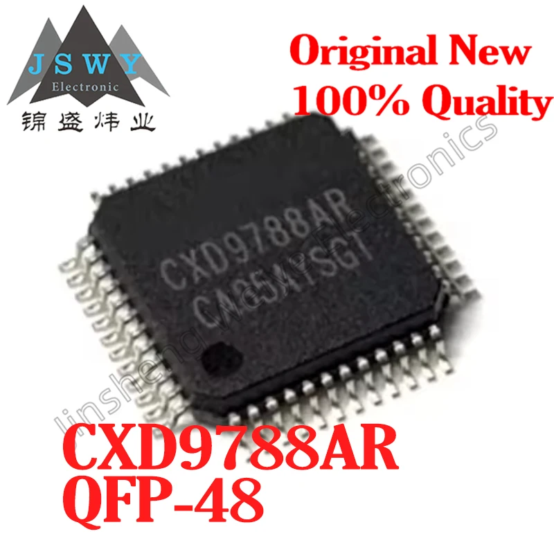 

(1/5 PCS) CXD9788AR CXD9788 QFP48 Audio Processing Chip 100% Original In Stock Fast Shipping Electronic Original
